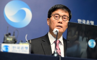 한국은행은 민간의 스테이블 코인 발행에 반대하는 입장을 고수하고 있다. 사진은 이창용 5월 29일 금융통화위원회 본회의에 참석한 이창용 한국은행 총재가 발언하는 모습. 사진=공동취재단