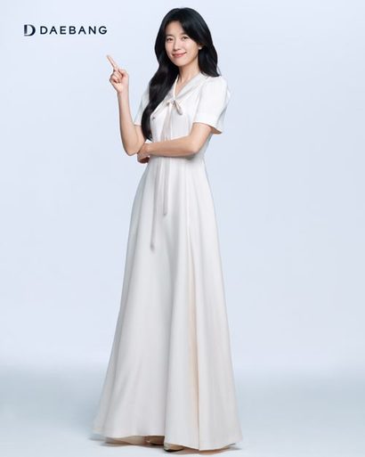 한효주의 화보 촬영 영상 공개를 기념해 감상평 이벤트도 함께 한다. 사진=대방건설 제공