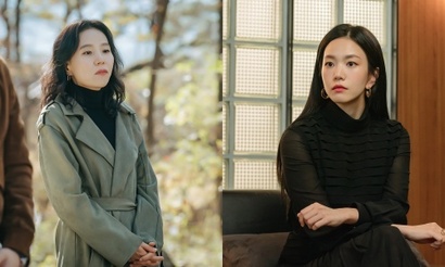 매니지먼트 대표 고혜영과 톱스타 채서영의 관계도 이야깃거리가 많을 것 같다. 서영을 아끼지만 서영에게 독이 되는 선택을 종용하는 대표와 ‘잃어버린 진정성’을 대표에게 원하는 소속 배우라니. 사진=SBS 제공