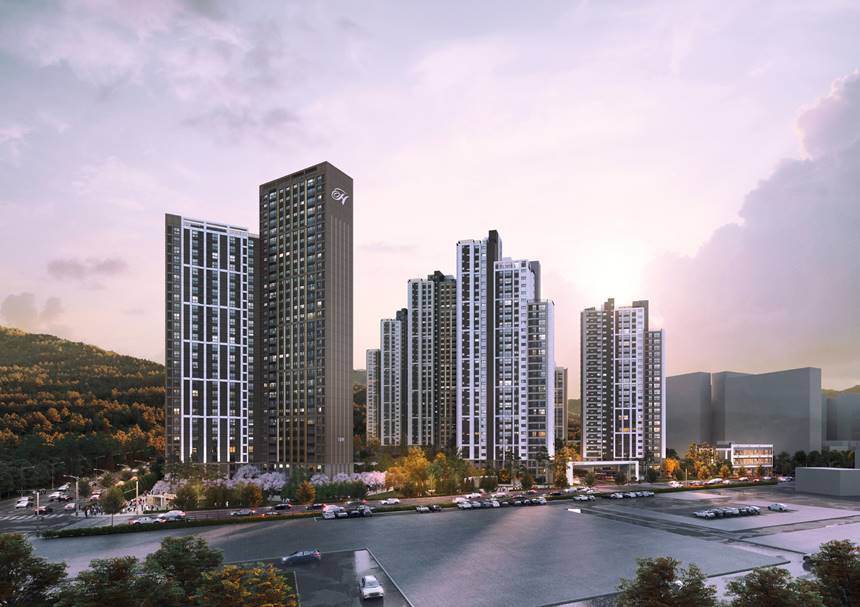 힐스테이트 회룡역파크뷰 투시도. 사진=현대건설 제공