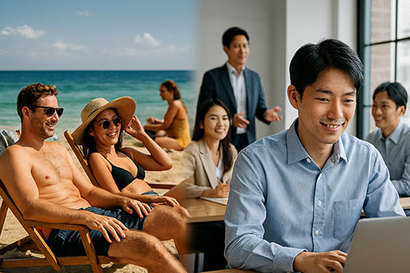 유럽 스타트업들이 최장 4주에 이르는 여름휴가를 즐기는 동안 한국 스타트업은 가을을 위한 준비에 힘을 쏟는 것은 어떨까. 사진=생성형 AI
