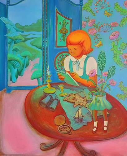 어디든 갈 수 있어 60.4×72.5cm Acrylic on canvas 2025