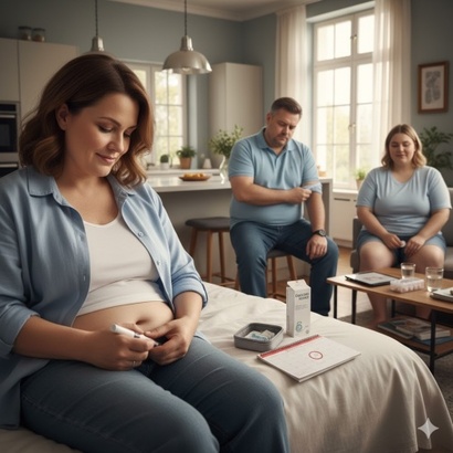국내 제약바이오기업들이 비만약 시장을 장악하고 있는 위고비, 마운자로와의 차별 요소를 부각하는 데 공들이고 있다. 사진=생성형AI