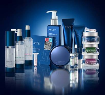 엑소코바이오의 스킨케어 브랜드 ‘ASCE plus’ 신제품. 사진=엑소코바이오 제공