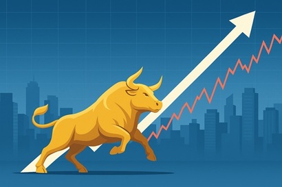 최근 코스피는 단기 급등에 따른 심리적 피로감은 있으나 밸류에이션 부담은 크지 않고, 글로벌 AI 투자와 정책 지원이 이어지는 한 성장세는 지속될 전망이다. 사진=생성형 AI