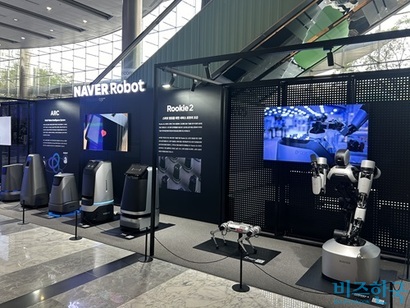 김 대표는 디지털 트윈 사업 ‘아크(ARC)’의 경쟁력과 피지컬AI의 확장성에 자신감을 내비쳤다. 사진=강은경 기자