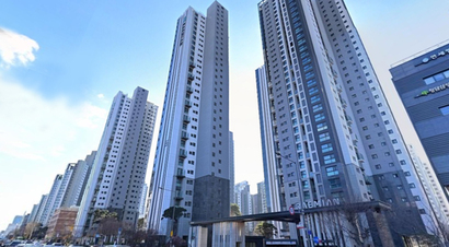 11월 3일부터 11월 7일까지 서울시 주거 매물 실거래가 집계 결과 주간 실거래가 1위를 차지한 서울 강남구 삼성동 래미안라클래시 전경. 사진=네이버지도 캡처