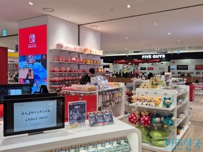 용산 아이파크몰 리빙파크 3층에 위치한 ‘도파민 스테이션’. 체험형 놀이 공간으로 인기를 끌고 있다. 사진=김민호 기자