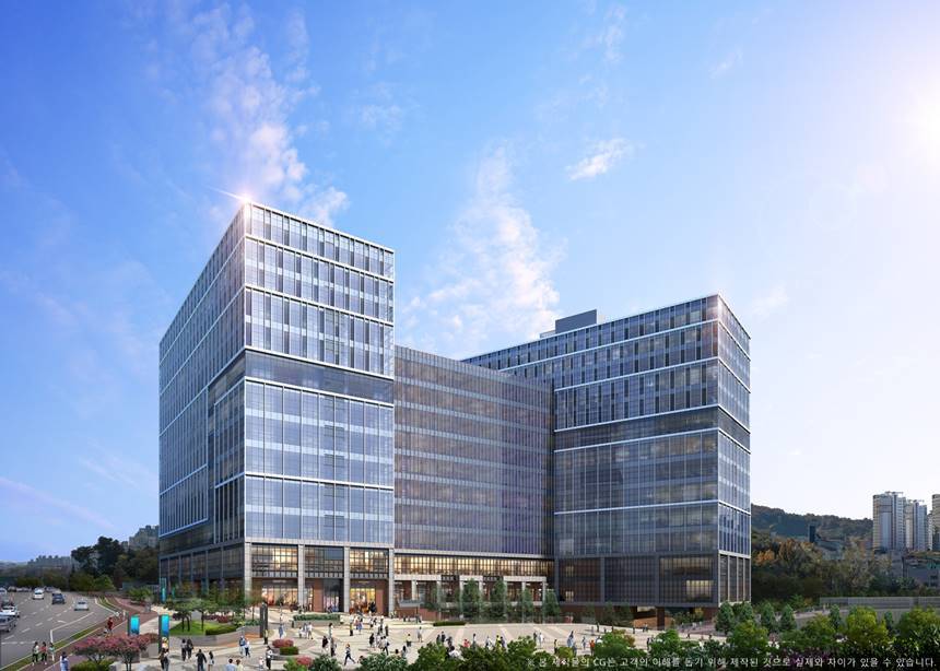 현대 테라타워 세마역 투시도. 사진=현대엔지니어링 제공