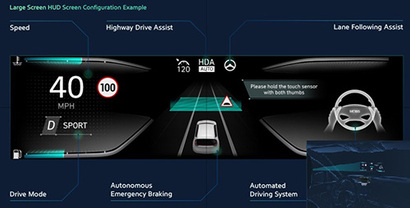 현대기아차는 고속도로 자율주행(HDP)을 2027년 양산차에 적용할 예정이다. 사진=현대모비스
