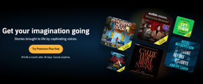 아마존 킨들은 TTS 기능을 제한적으로 제공해 예외 사례로 꼽힌다. 아마존은 오디오북 플랫폼 오더블을 함께 운영하고 있다. 사진=아마존 오더블