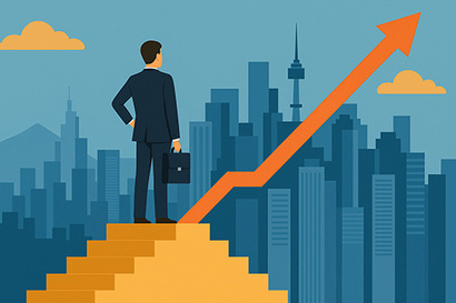 2025년은 자산 가치의 재편이 완결된 ‘구조적 대전환의 원년’으로 기록될 것이다. 일러스트=생성형 AI