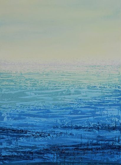 Nostalgic: 33.4×45.5cm Acrylic on canvas 2023