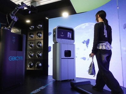 스튜디오랩의 젠시 스큐디오 실증 모습. 사진=부산시 제공