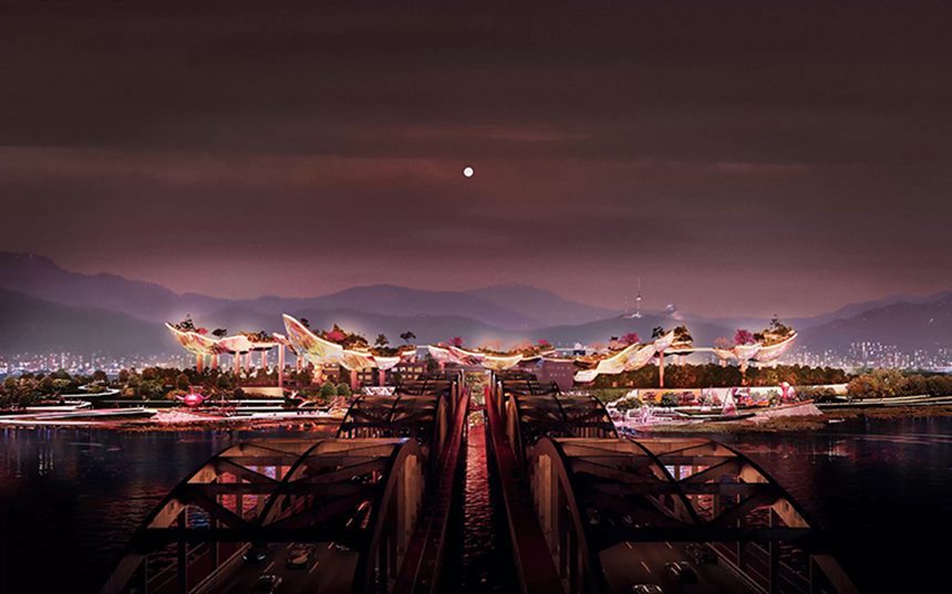 [단독] 헬기장은 어쩌고…노들섬 디자인 당선작 수정 불가피