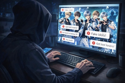 버튜버 모욕 사건에서 가장 쟁점이 되는 경우는 연기자는 있으나 신원이 드러나지 않은 경우다. 사진=생성형 AI