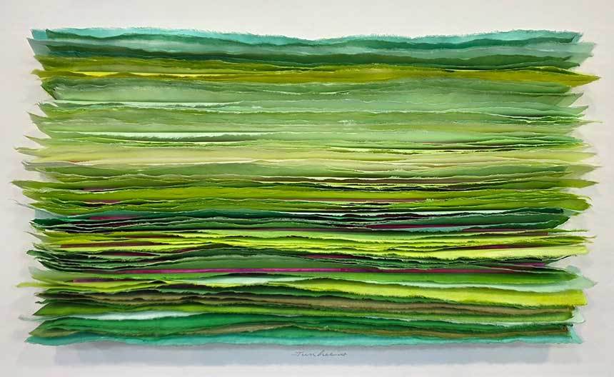 내안의 너-결: 88×42cm Mixed medium 2025