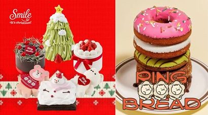 노티드(왼쪽)와 올드페리도넛 같은 프리미엄 도넛 브랜드들은 ‘경험’을 중심에 둔다. 사진=각 사 SNS