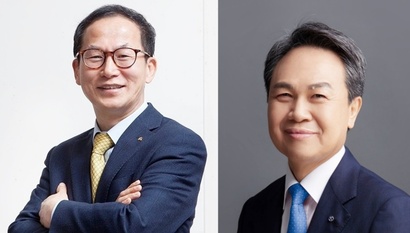 국내 주요 금융그룹이 2026년 신년사를 발표했다. 왼쪽부터 양종희 KB금융그룹 회장, 진옥동 신한금융그룹 회장. 사진=각 사 제공