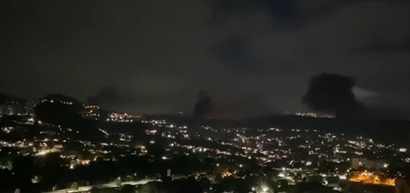 현지 시각 2026년 1월 3일 새벽, 미군이 베네수엘라 수도 카라카스를 전격 공습하고 니콜라스 마두로 대통령을 생포했다. 사진=베네수엘라 현지 방송 캡처