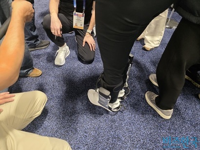 데피의 ‘사이드킥’&nbsp;현장 시연. 사진=강은경 기자