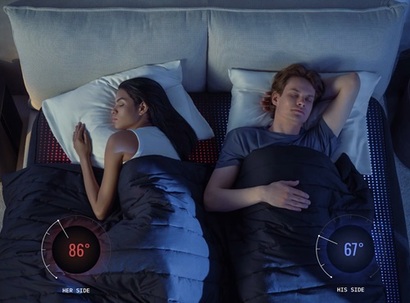 세계 최대 가전·IT 전시회인 CES 2026에서 디지털 헬스케어 산업, 특히 슬립테크(SleepTech) 기업이 주목받고 있다. 에이트슬립이 선보인 스마트 매트리스 ‘팟5 울트라’​. 사진=에이트슬립 제공