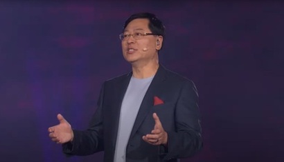 [CES 2026] 스피어 붉게 물들인 레노버, 양위안칭 회장 키노트 현장