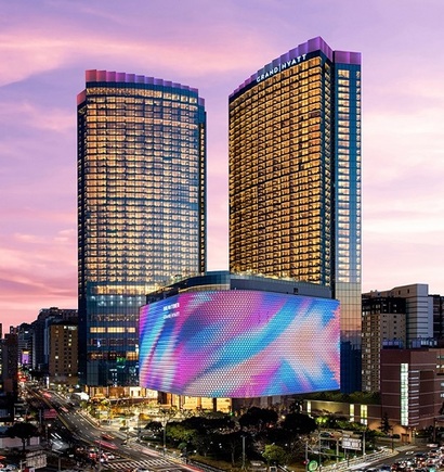 롯데관광개발 본사가 위치한 제주드림타워. 사진=롯데관광개발 제공