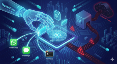 최근 네이버와 카카오 등 국내 주요 IT사들이 임직원들에게 ‘오픈클로’ 활용을 제한하는 공지를 냈다.사진=생성형AI