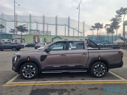 무쏘 측면부. 사진=박형민 기자