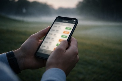 골프장은 정가를 올려 특가로 빠지는 매출을 보전하려 하고, 골퍼들은 미리 예약하기보다 눈치 게임을 벌이며 특가를 찾아 헤매는 구조가 고착화됐다. 사진=생성형AI