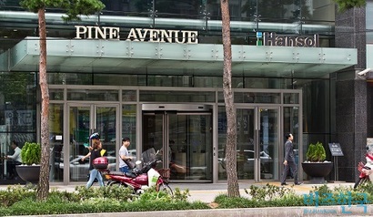 한솔테크닉스 본사가 위치한 서울특별시 중구 파인애비뉴. 사진=최준필 기자