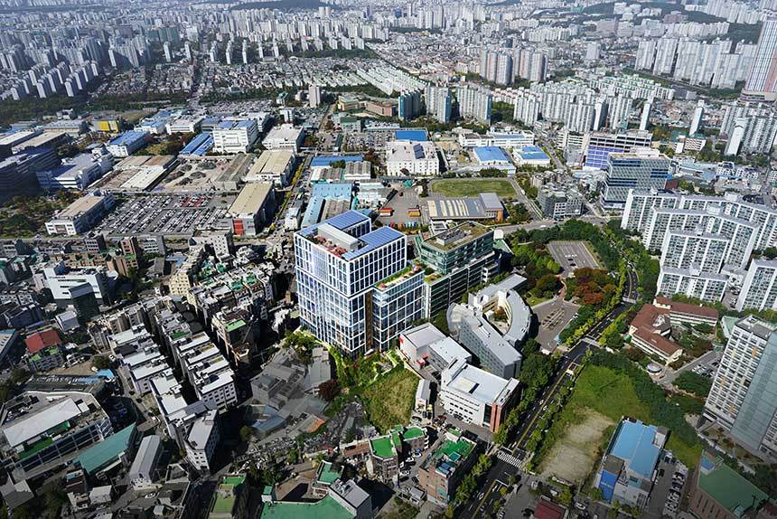 현대 테라타워 영통 패스트웍스 조감도. 사진=현대엔지니어링 제공