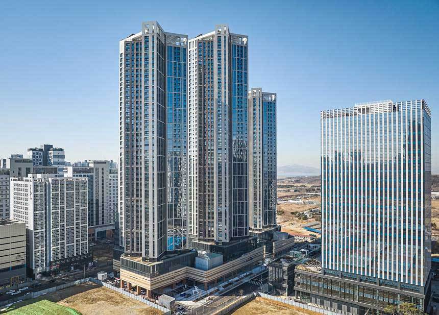 청라 한양수자인 디에스틴 전경. 사진=BS한양 제공