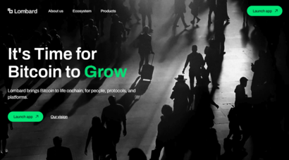 2월 27일 7시부터 3월 6일 7시까지 암호화폐 시장에서 롬바드가 주간 상승률 87.24%로 1위를 기록했다. 사진=롬바드 웹사이트