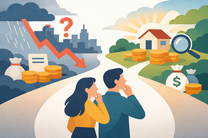 지금 필요한 것은 완벽한 타이밍이 아니라, 공부하고 결단할 용기다. 일러스트=생성형 AI