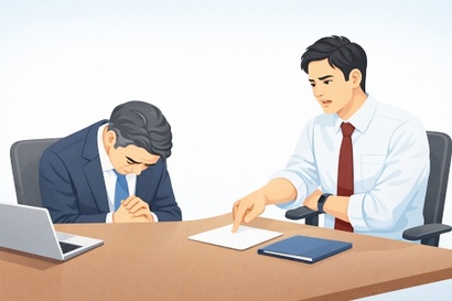 회사 내 피라미드 구조에서 후배가 선배보다 먼저 승진하는 일은 종종 일어난다. 사진=생성형 AI