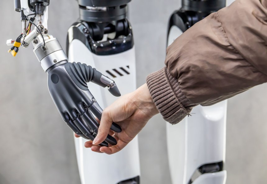 지난 3월 13일 서울 강남구 코엑스에서 열린 배터리 산업 전문 전시회 ‘인터배터리 2026’​에서 참관객들이 전시된 로봇. 사진=최준필 기자