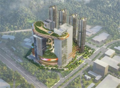 하림그룹이 추진 중인 양재 도시첨단물류단지 조감도. 사진=서울시 제공