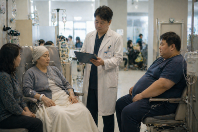 촌각을 다투는 항암제, 희귀질환 치료제에 앞서 비만치료제에 보험급여를 적용하려면 사회적 합의가 필요하다는 목소리가 나온다. 사진=생성형AI