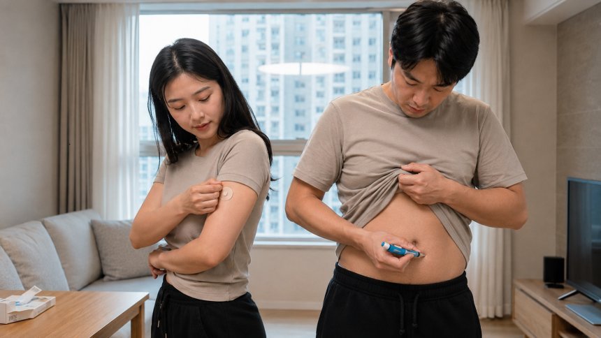 후발주자인 국내 제약·바이오 기업들은 차별화 전략으로 승부수를 던졌다. 일동제약은 경구용 알약, 대웅제약은 마이크로니들 패치형 치료제 개발에 도전 중이다. 펩트론과 유한양행은 1개월 이상 지속되는 장기지속형 주사제 개발에 집중하고 있다. 사진=생성형AI