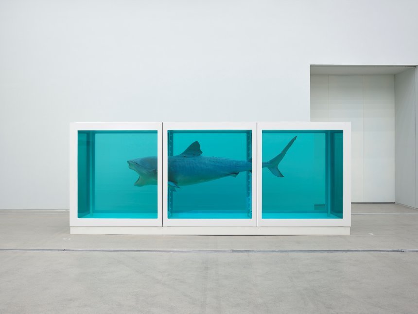 살아있는 자의 마음 속 죽음의 물리적 불가능성 Installation view, Damien Hirst: Nothing Is True But Everything Is Possible (2026), 
National Museum of Modern and Contemporary Art, Korea.  
Photographed by Prudence Cuming Associates Ltd. 
© Damien Hirst and Science Ltd. All rights reserved, DACS 2026.