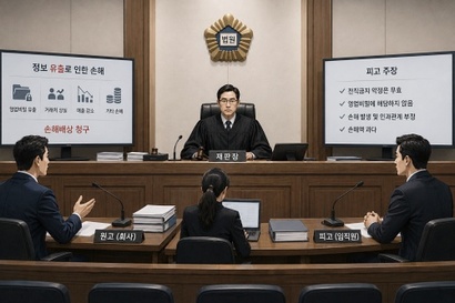 법원은 회사가 임직원을 상대로 제기하는 소송에 대해 부정적으로 판단하는 경우가 많다. 사진=생성형 AI