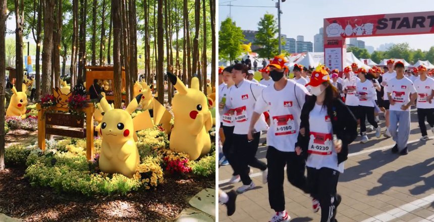 포켓몬은 30년 된 게임 IP를 성수동과 한강, 협업 상품으로 확장하며 생활형 팬덤 콘텐츠로 다시 살아났다. 사진=비마이비 제공
