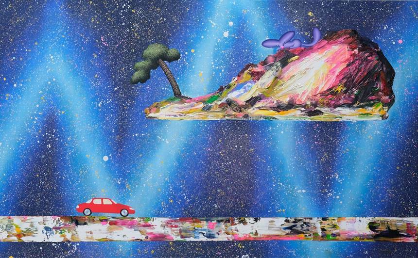 그 섬에 가고싶다_26007: 117×73cm 캔버스에 유채 2026