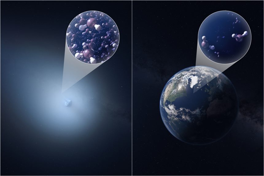 2025년 태양계로 찾아온 3I/ATLAS. 사진=NSF/AUI/NSF NRAO/M.Weiss
