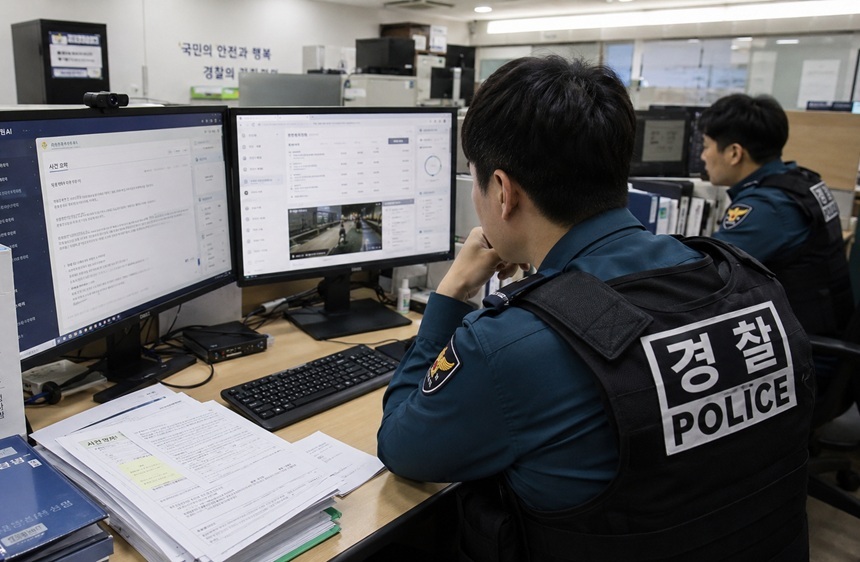 경찰청이 수사·민원 분야 AI 도입을 확대하는 가운데 영향평가와 위험관리 기준 마련에도 착수했다. 고영향 AI 시대에 대비한 책임체계 구축이 새로운 과제로 떠오르고 있다. 사진=생성형 AI