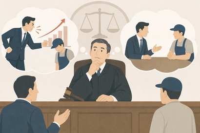 법령·판결·고시 등을 종합한 위법한 판매 목표 강제의 성립 요건이 있어도 부당성을 판단하는 일은 여전히 어렵다. 사진=생성형 AI